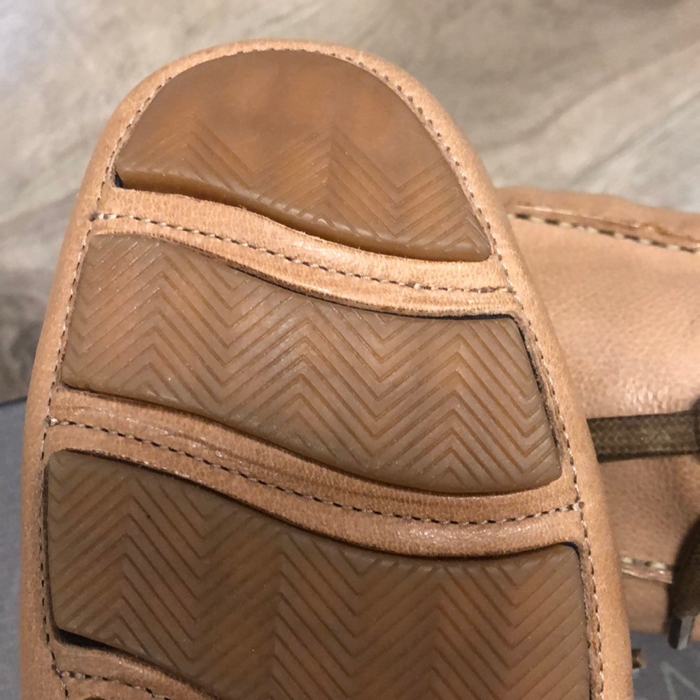 🔥🔥GENUINE SHEARLING ROSS AND SNOW Davide Italian driving shoe. - Picture 15 of 16